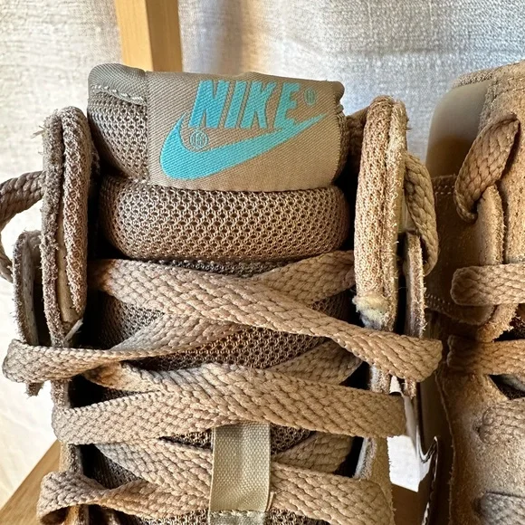 Nike Women's Sky-Hi Dunk wedge Sneakers in Tan size 8 - Picture 14 of 15